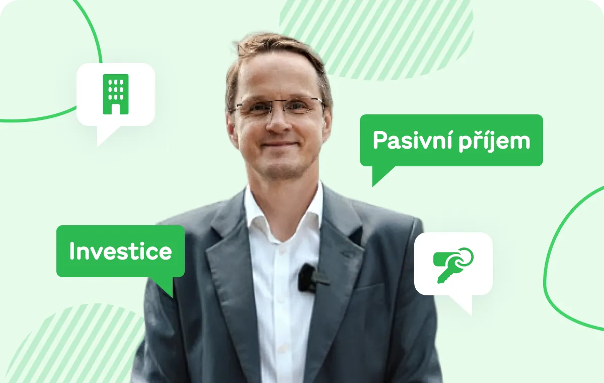 Martin Kořenek, pasivní příjem, investice, nemovitosti, Cashbot